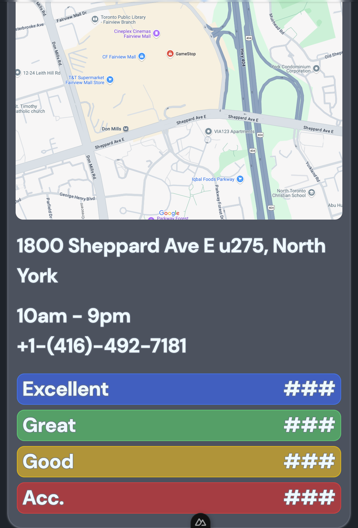 savepoint map card small
