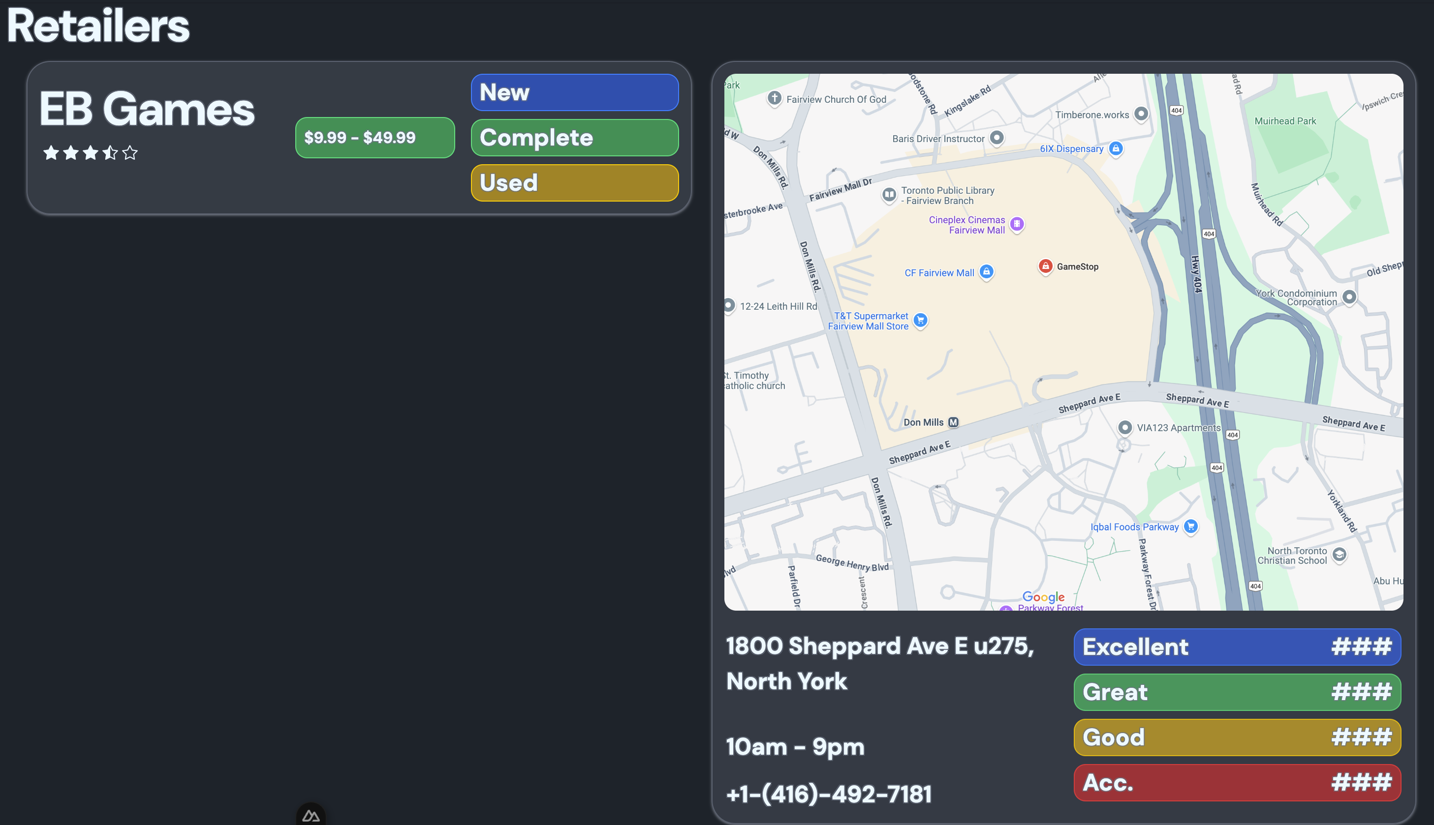 savepoint retailer area